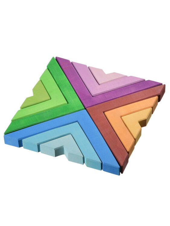 Конструктор Треугольники (квадрат-трансформер)