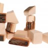 Строительные кубики с корой, натуральные, 15 шт