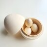 Пасхальное яйцо-лукошко