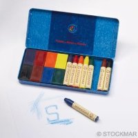 Комбинированный набор Stockmar, 8 блоков/8 карандашей