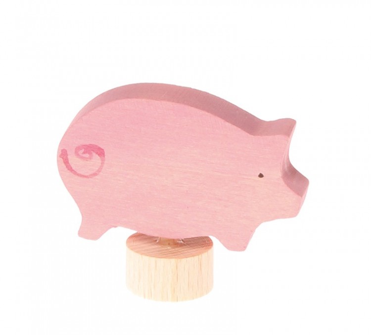 Decorative Figure Pink Pig