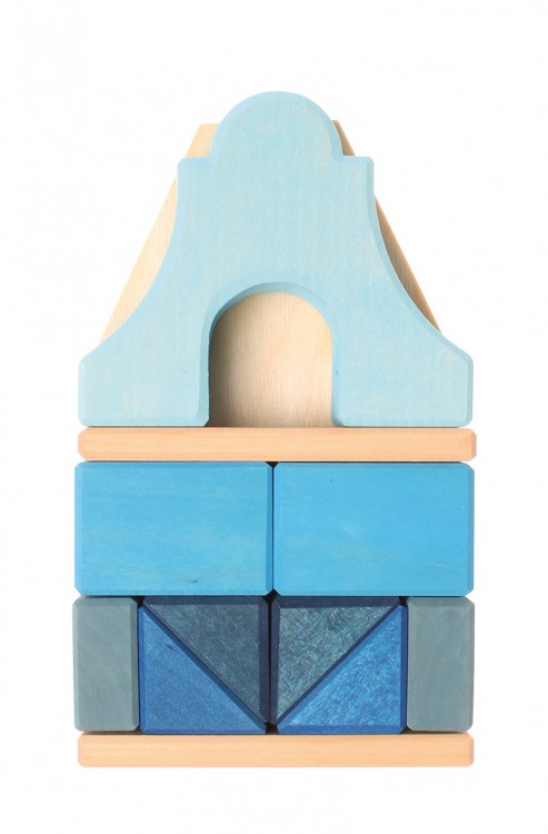 Маленький деревянный домик, Гриммс, синий