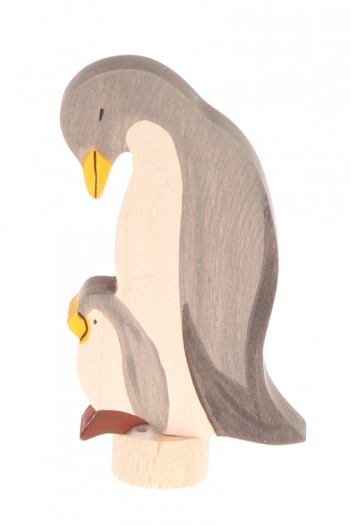 Decorative Figure Penguin, handcoloured